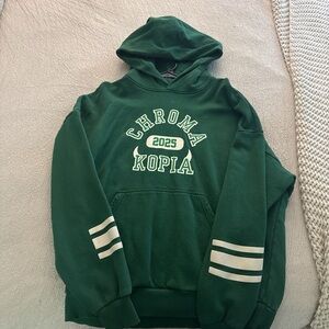 Forest Green Hoodie for Men
